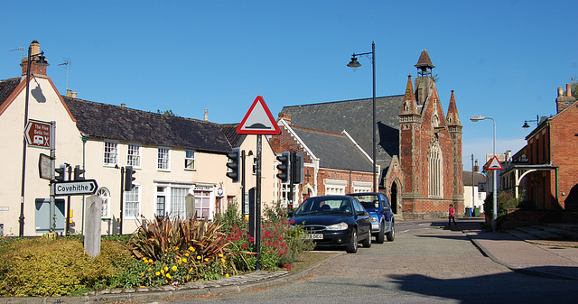 Wrentham. High Street. Nos 1-5 and No. 2 Chapel Road (2)