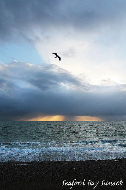 Seaford Bay Sunset - 19.12.2013