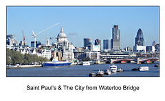 Saint Paul’s & The City from Waterloo Bridge - 17.11.2005