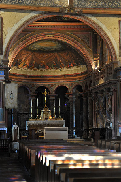 Choeur de l'église de Lunay