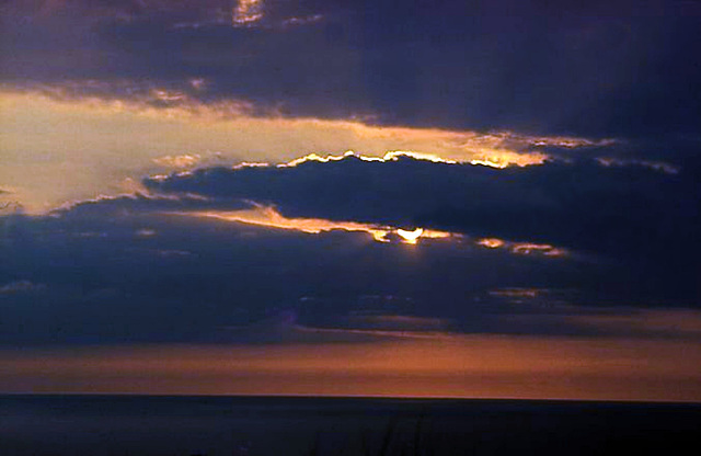 Sunsetting over Tintagel