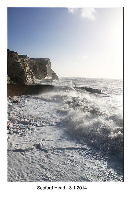 Seaford Head - Seaford - UK - 3.1.2014