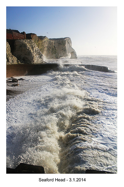 Seaford Head - Seaford - UK - 3.1.2014