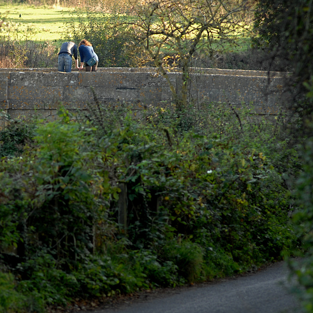 Two on a Bridge