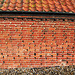 Detail of rear wall of former stable, Snape Maltings, Suffolk