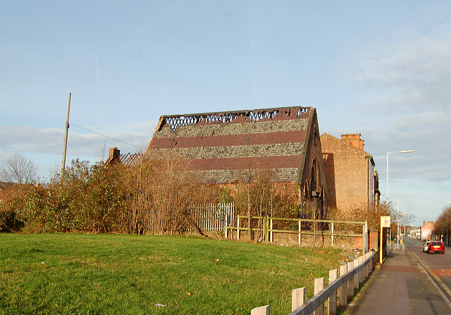 Derelict Chapel, New Chester Road, Rockferry, Birkenhead