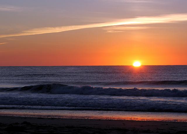 Sunrise, Fortunes Rocks Beach