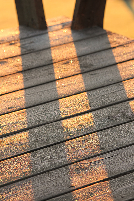 frost on the deck