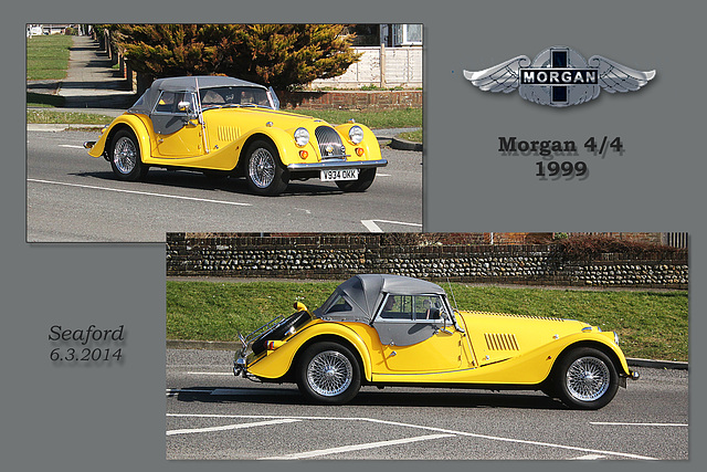 1999 Morgan 4/4 convertible - Seaford - 6.3.2014