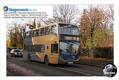 Stagecoach 15619 OU10 BGY Oxford 4 12 2013