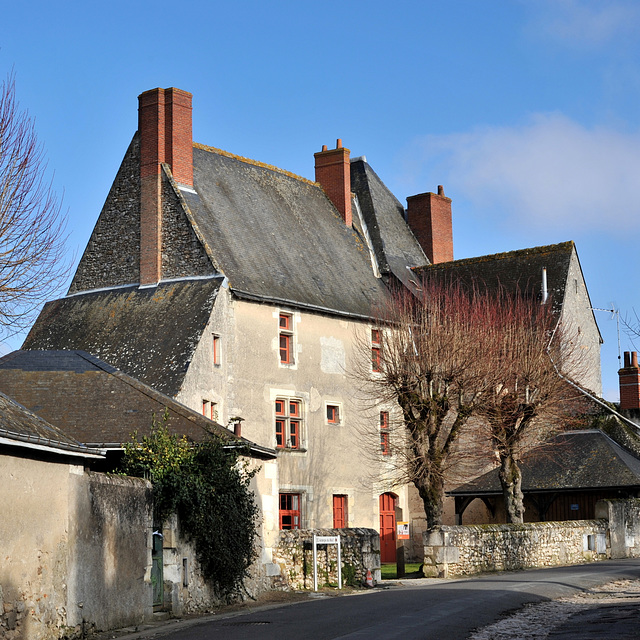 Logis abbatial de Cormery (XVe s.) - Indre-et-Loire