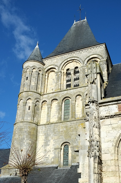 Clocher de l'église de Quillebeuf-sur-Seine - Eure