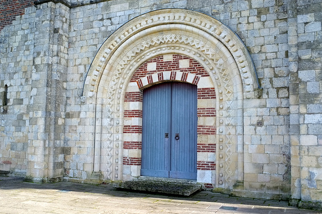 Portail de l'église de Quillebeuf-sur-Seine