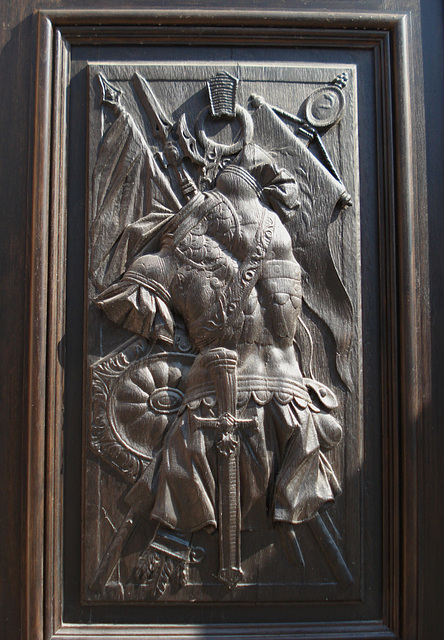 Zeughaus, door panel