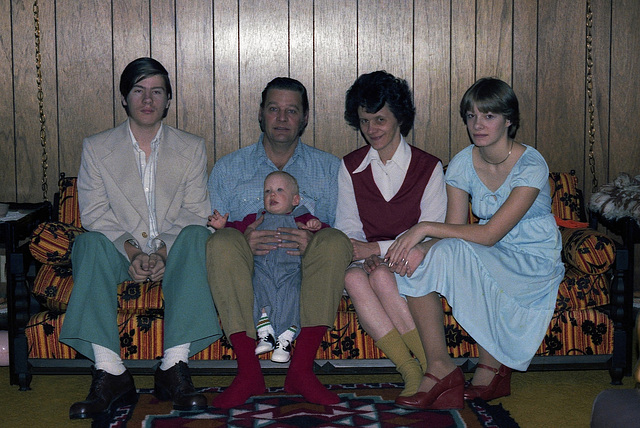 Family Portrait Easter 1978