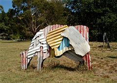 Jeff Thomson (*1957): “Cow (Rainbow)” (1987)