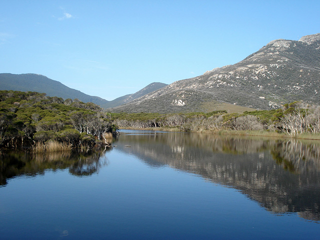 Tidal River and Mount Oberon, Wilson's Promontory