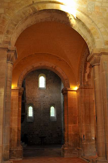 Transept de l'église abbatiale de Graville