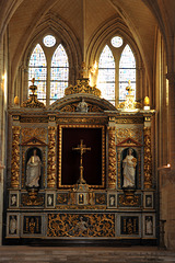 Retable de l'église abbatiale de Graville