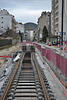 BESANCON: Travaux du tram: 2ème partie de l'avenue fontaine argent 02.