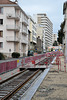 BESANCON: Travaux du tram: 2ème partie de l'avenue fontaine argent 03.