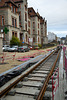 BESANCON: Travaux du tram: 2ème partie de l'avenue fontaine argent 08