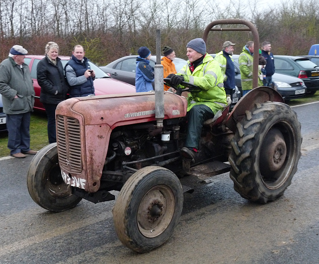 Boxing Day Tractor Run, Larling, Norfolk (Massey Ferguson)