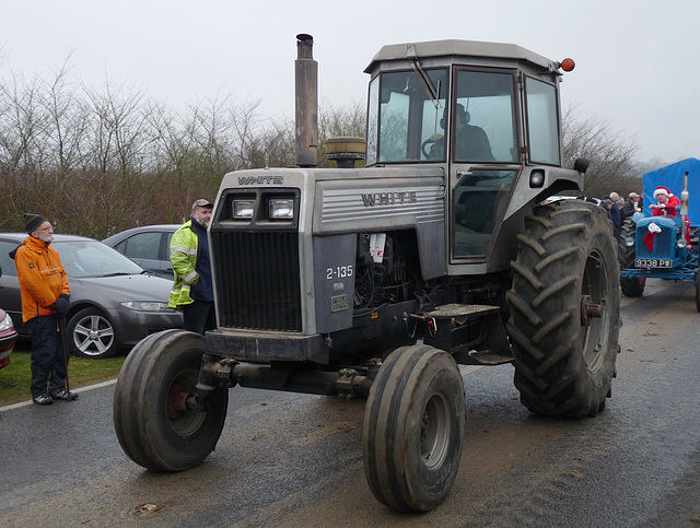 Boxing Day Tractor Run, Larling, Norfolk (White 2-135)