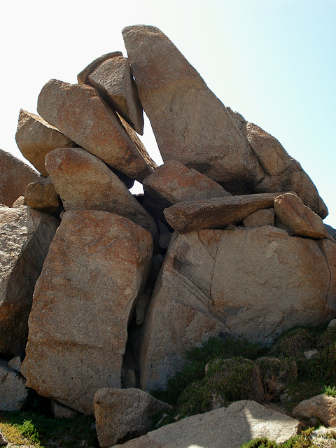 rocky pile-up