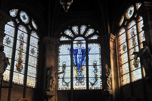 Vitraux du choeur de la Cathédrale du Havre