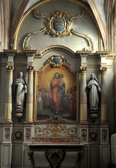 Autel-Retable secondaire (XVIIIe s.) de la Cathédrale du Havre