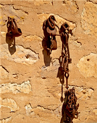 stable wall at Liebelt house