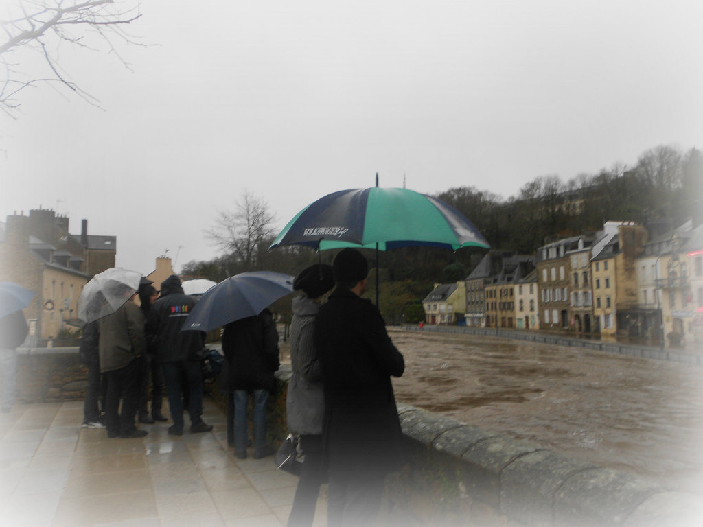 ville inondée QUIMPERLé,