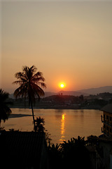 another sunset over Chiang Khong and the Mekong