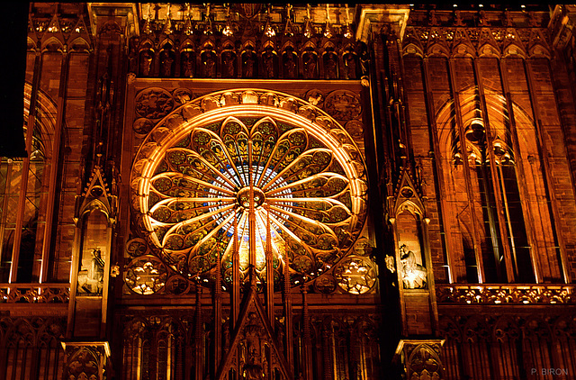 Rosace de la Cathédrale de Strasbourg