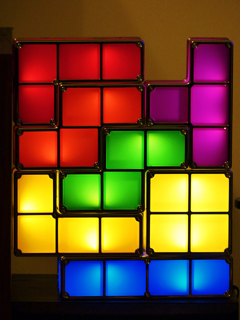 Tetris Lights - 25 December 2013