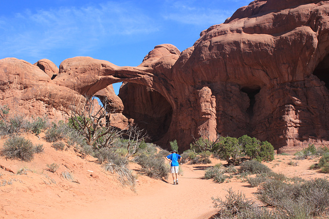 Tim at Arches