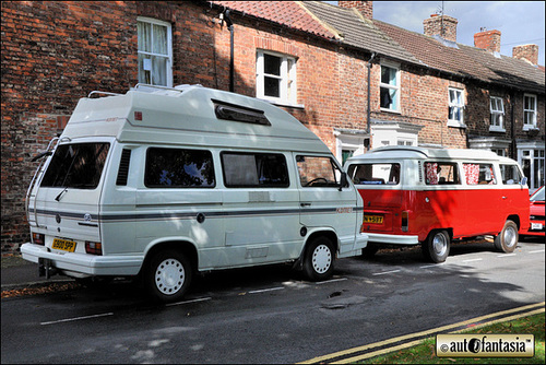 1989 VW Transporter Type 2 (T3) & 1979 VW Campervan Type 2 (T2) - G900 SPP & EKN 453T