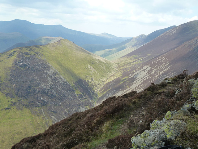 Our lunch spot on Causey Pike