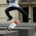 Skateboarder, Melbourne Museum forecourt