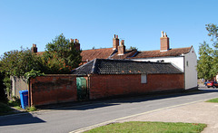 Wrentham. Southwold Road. No.1 barn from Mill Lane. (2)