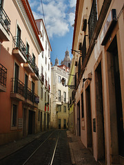 On the way to São Vicente de Fora