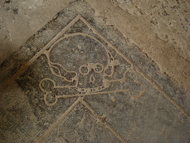 Tomb slab detail