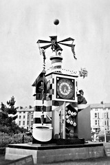 Guiness Clock opened- Southsea Rock gardens 1954