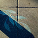 pavement art climbing shadow