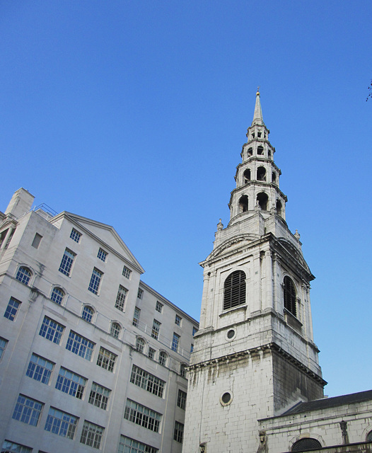 St. Bride's Church - the Church of Journalists & Newspapers.