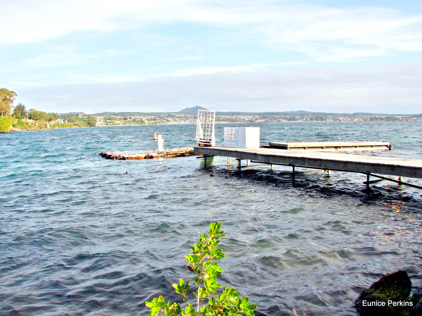 Sea plane platform, Lake Taupo