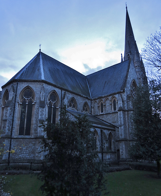 new st.mary's church, stoke newington, london