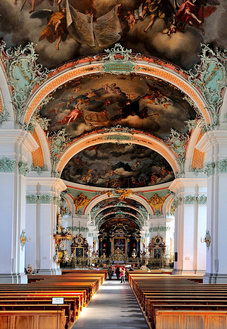 La cathédrale de St Gall