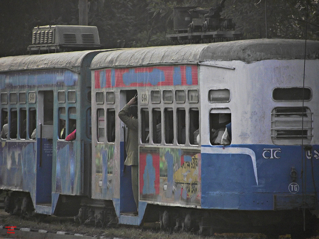 Tram on the Maidan